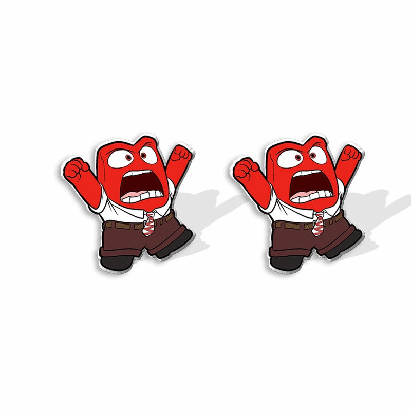 Wholesale Cute Cartoon Emoji Character Earrings