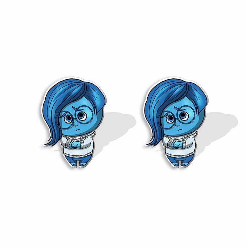 Wholesale Cute Cartoon Emoji Character Earrings