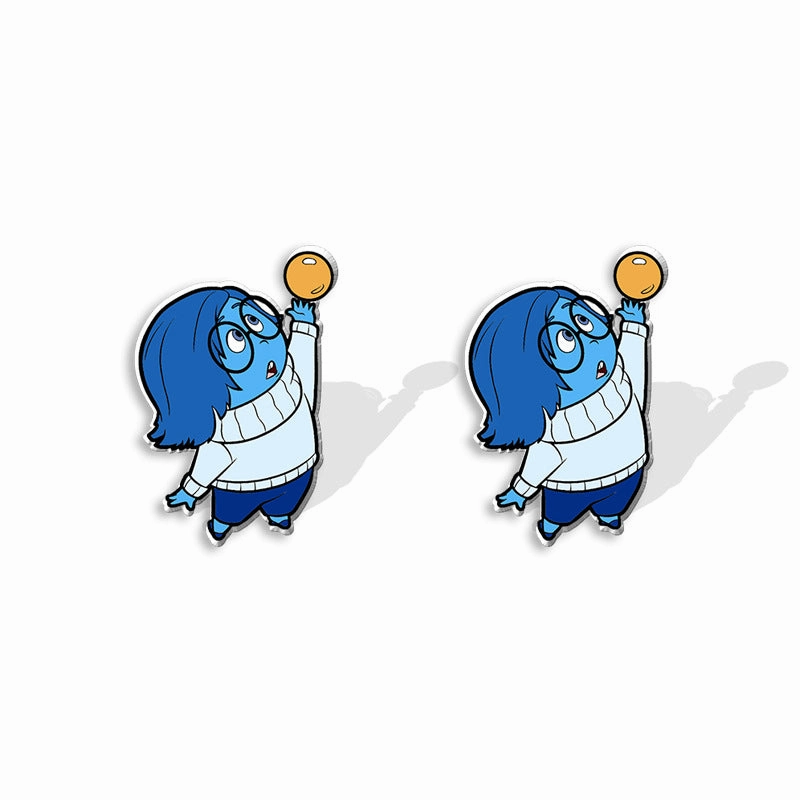Wholesale Cute Cartoon Emoji Character Earrings