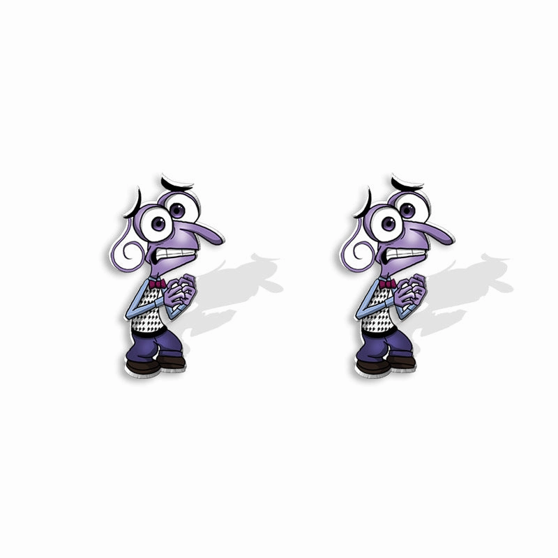 Wholesale Cute Cartoon Emoji Character Earrings