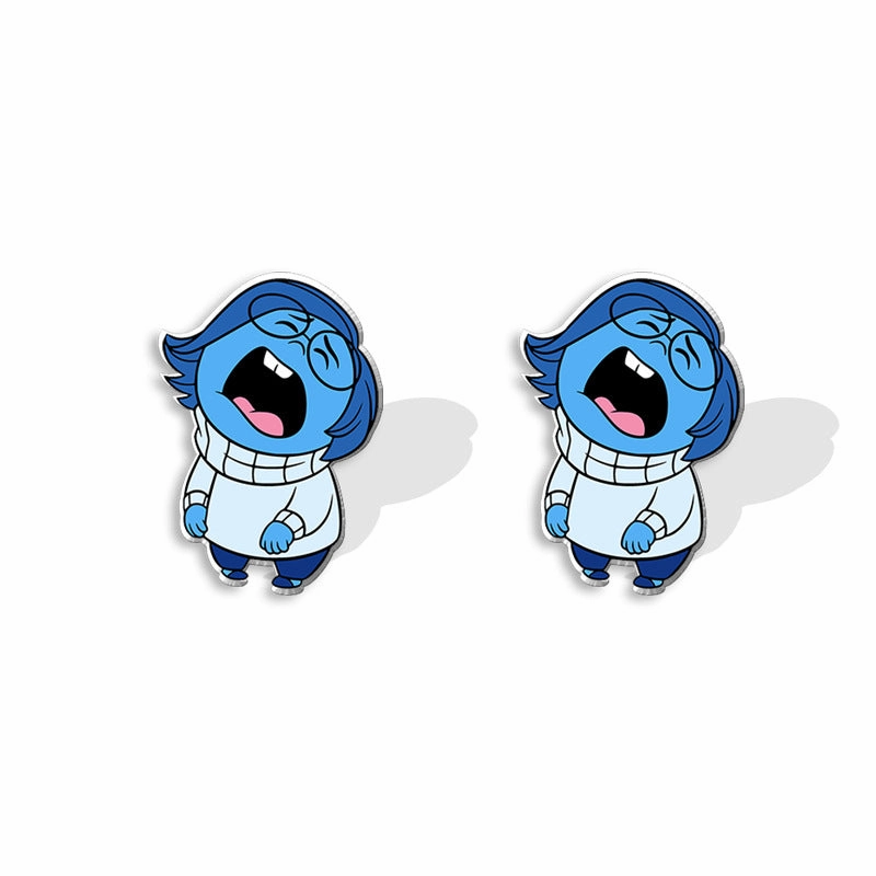 Wholesale Cute Cartoon Emoji Character Earrings