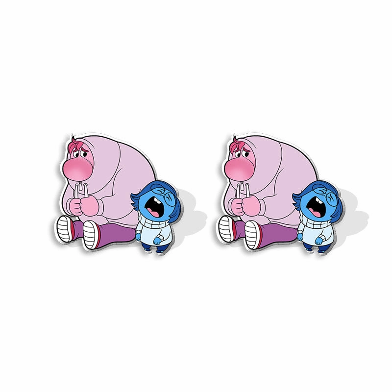 Wholesale Cute Cartoon Emoji Character Earrings