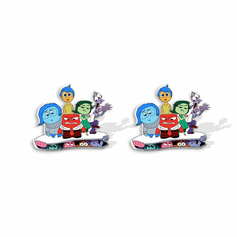 Wholesale Cute Cartoon Emoji Character Earrings