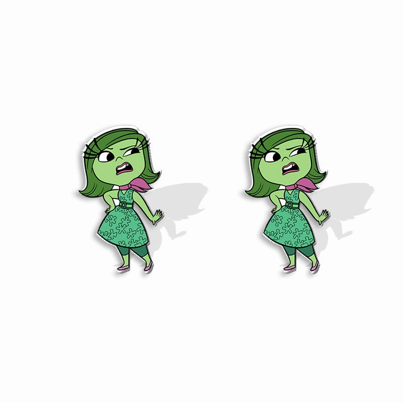 Wholesale Cute Cartoon Emoji Character Earrings