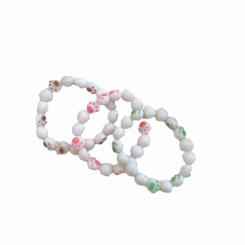Wholesale Cute Cat Claw Resin Bracelet