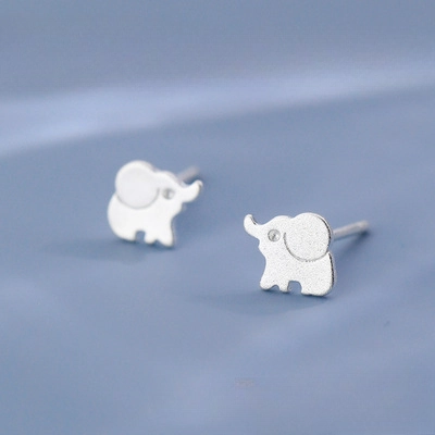 Wholesale Cute Rabbit 925 Sterling Silver Earrings