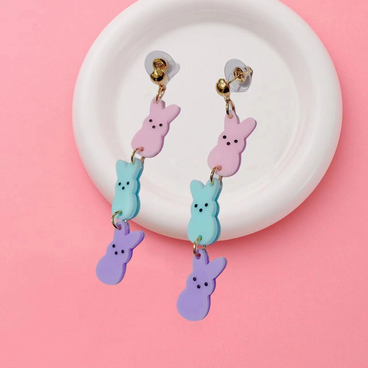 Wholesale Cute rabbit earrings
