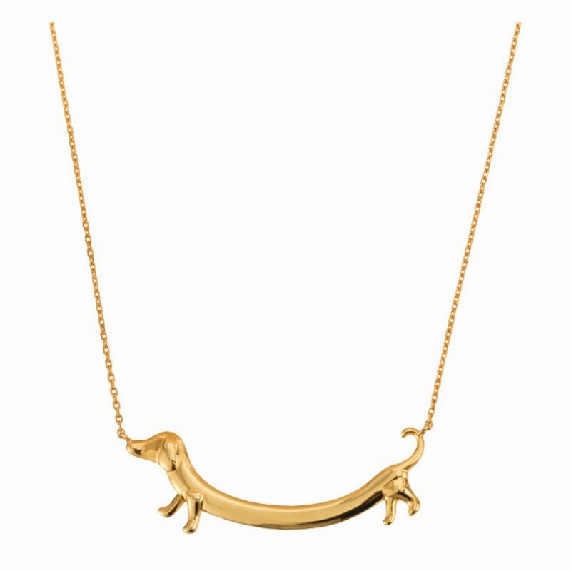 Wholesale Dachshund Cute Dog Necklace