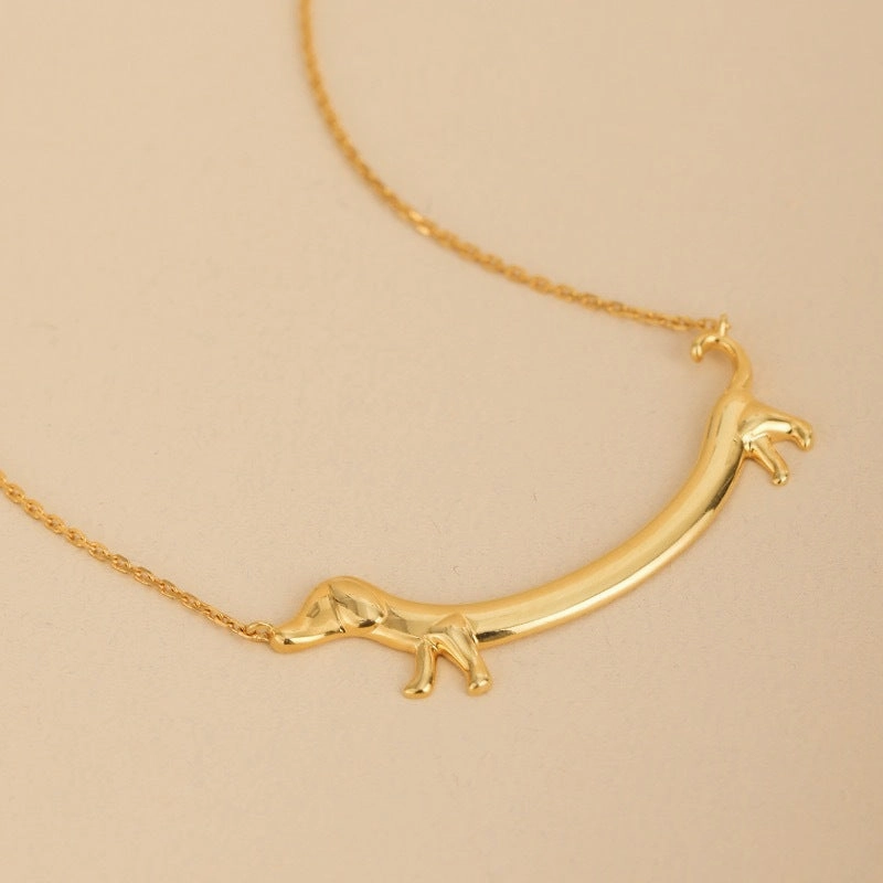 Wholesale Dachshund Cute Dog Necklace