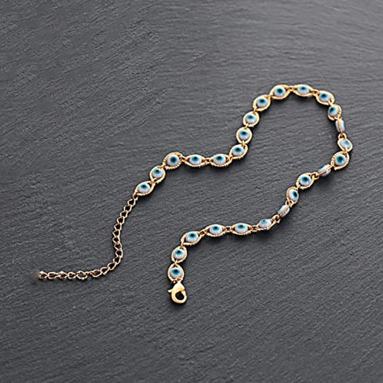 Wholesale Demon Eye Copper Bracelet