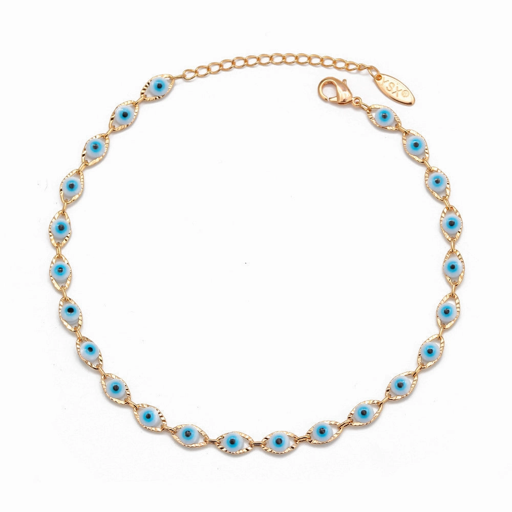 Wholesale Demon Eye Copper Bracelet