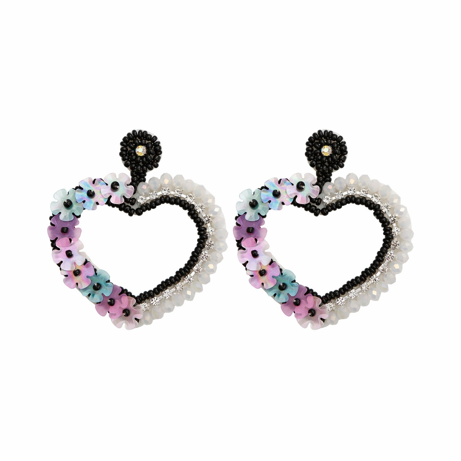 Wholesale Design Sense Love Beads Earrings