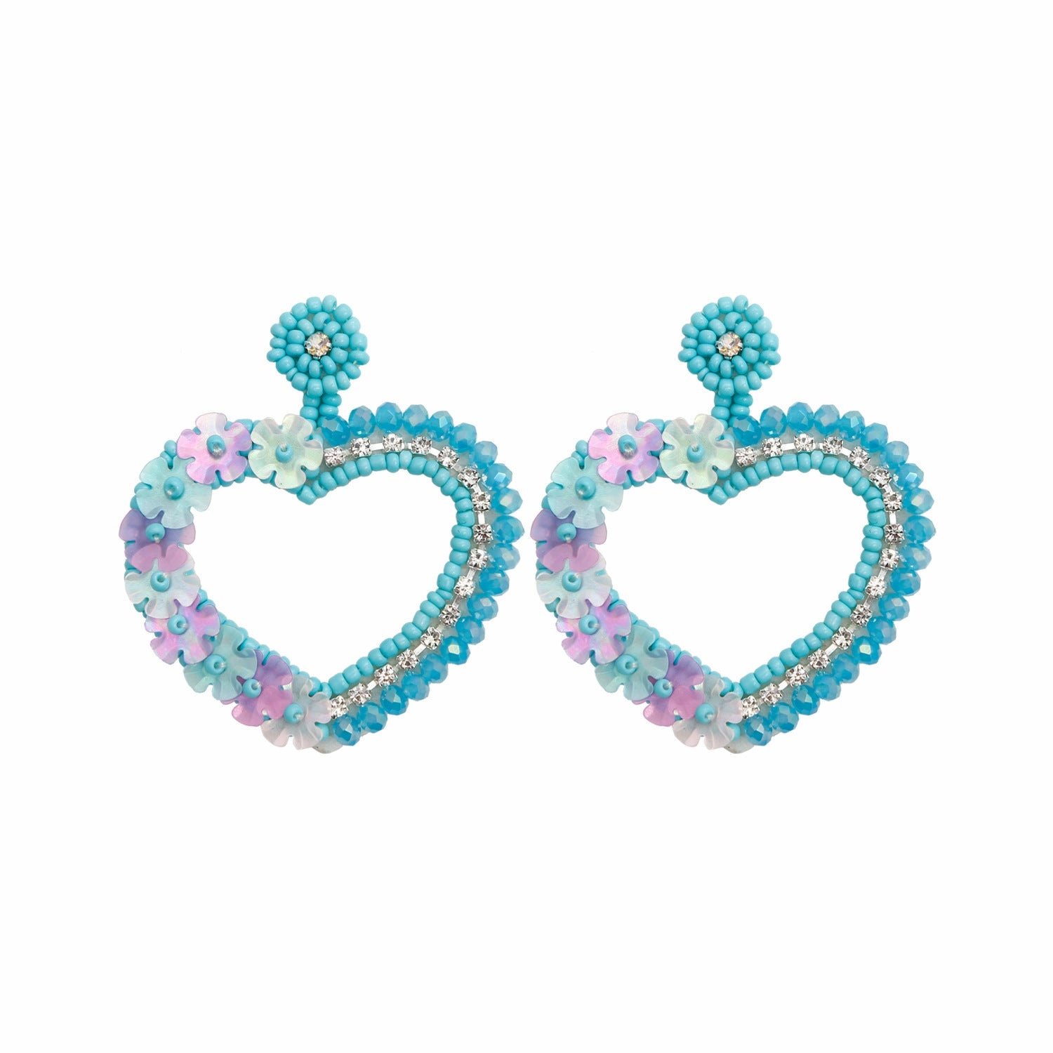 Wholesale Design Sense Love Beads Earrings