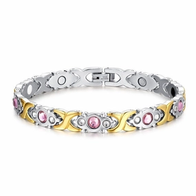 Wholesale Detachable Diamond Magnetic Bracelet