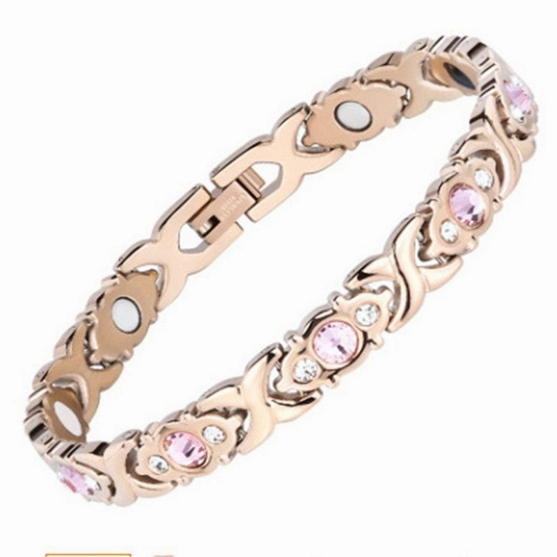 Wholesale Detachable Diamond Magnetic Bracelet