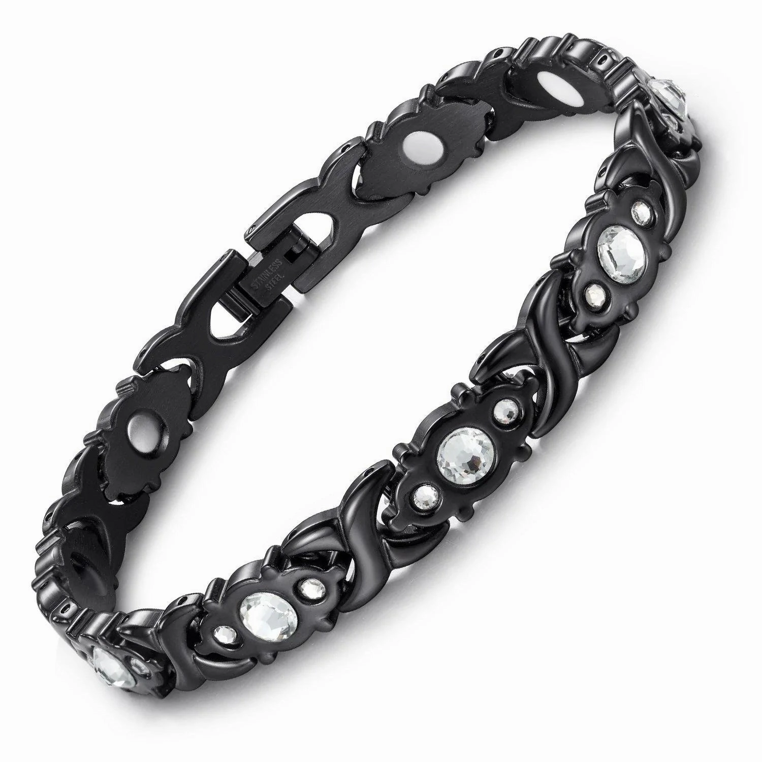 Wholesale Detachable Diamond Magnetic Bracelet