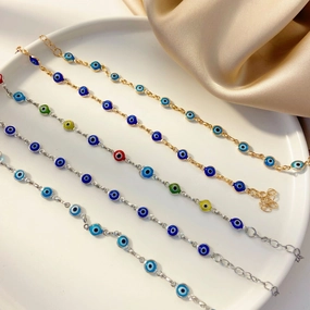 Wholesale Devil Eye Alloy Bracelet