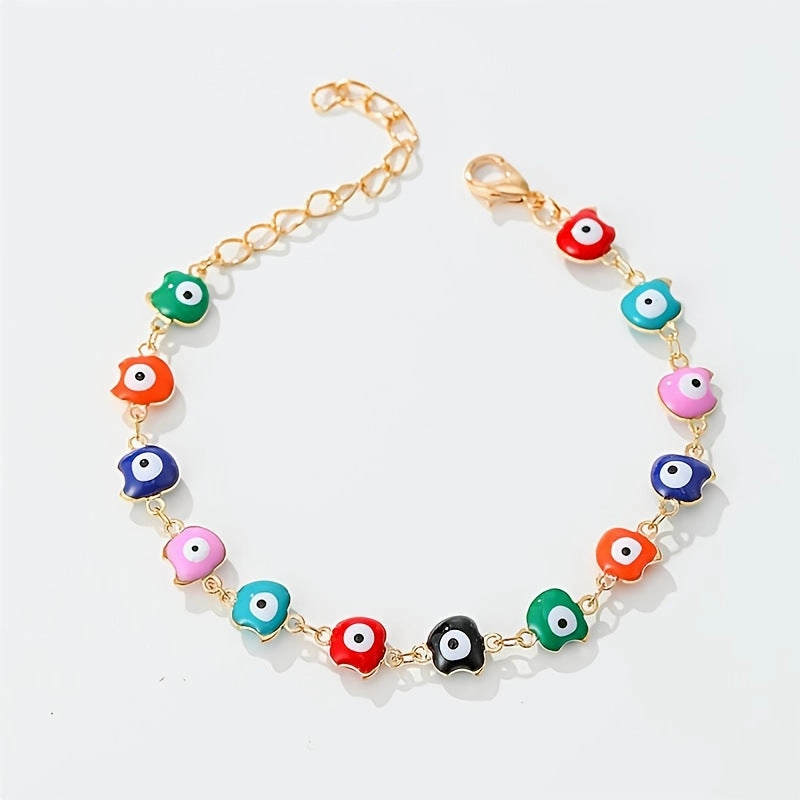 Wholesale Devil Eye Alloy Bracelet