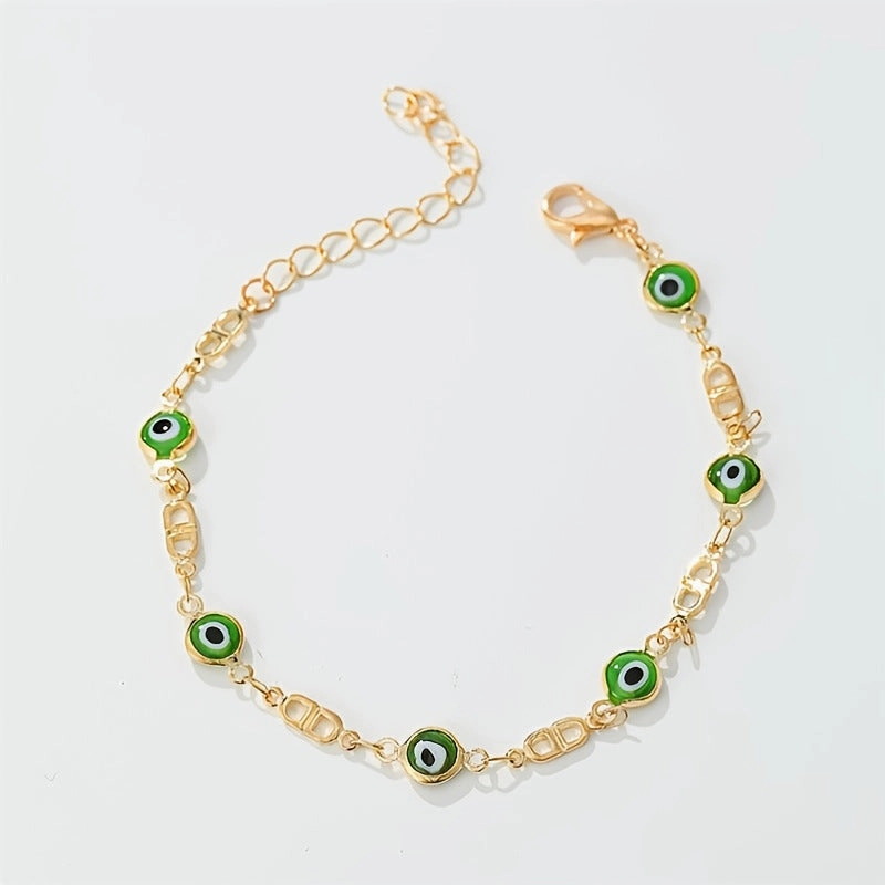 Wholesale Devil Eye Alloy Bracelet