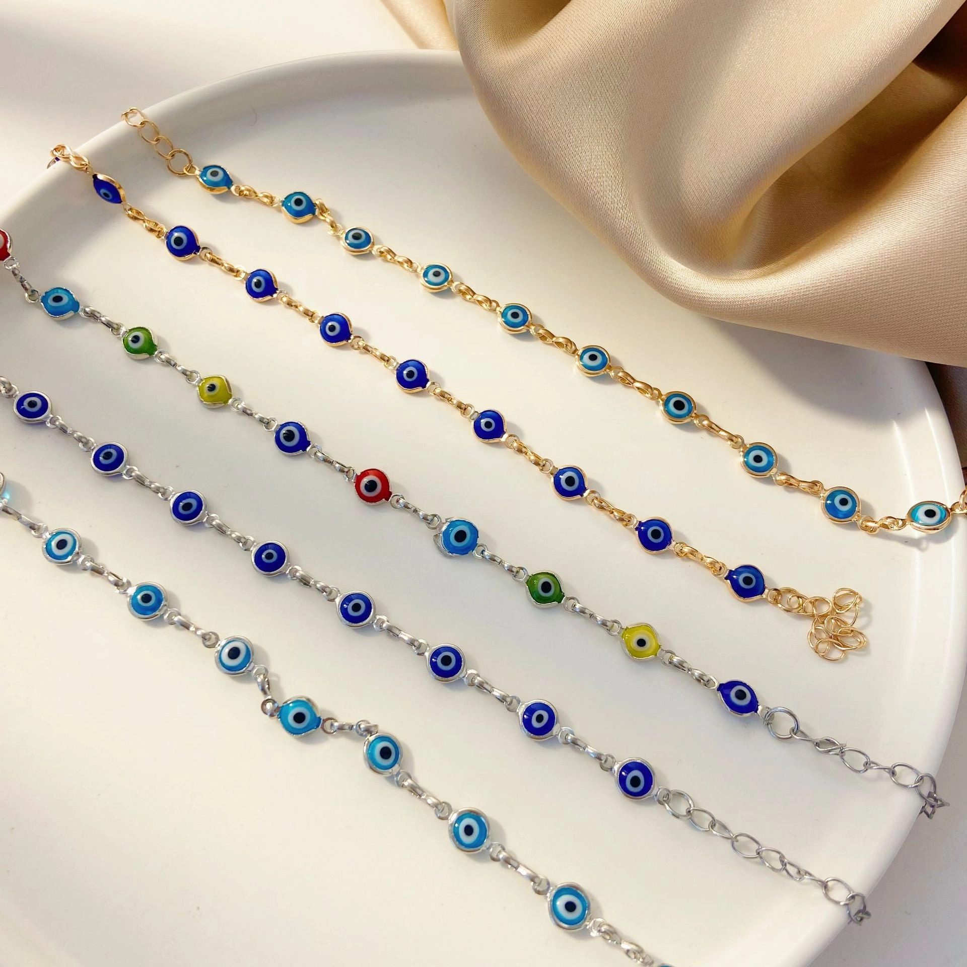 Wholesale Devil Eye Alloy Bracelet