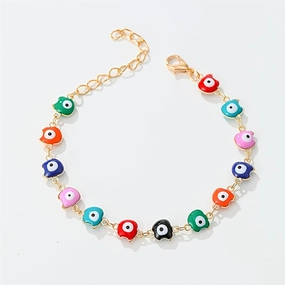 Wholesale Devil Eye Alloy Bracelet