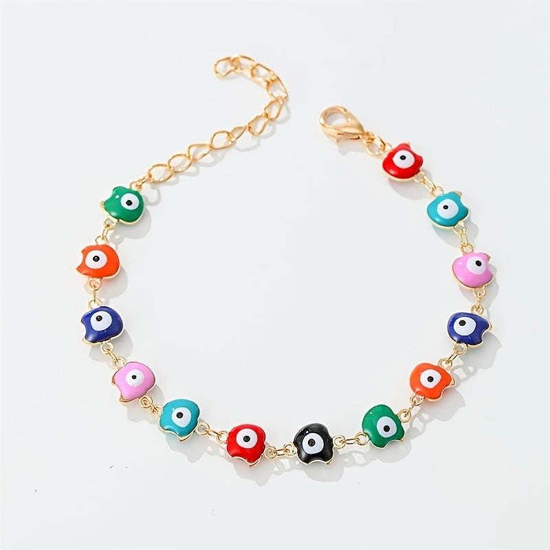 Wholesale Devil Eye Alloy Bracelet