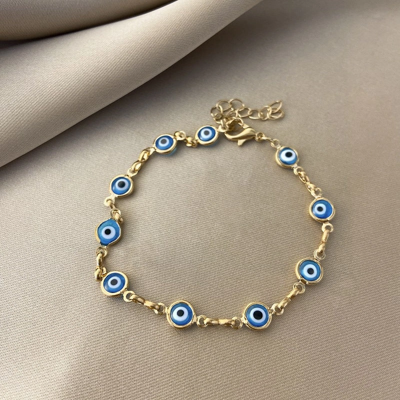 Wholesale Devil Eye Alloy Bracelet