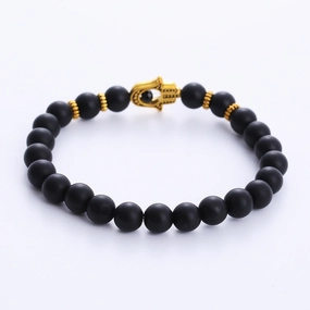 Wholesale Devil Eye Bead Copper Bracelet