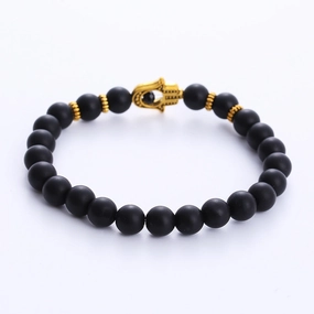 Wholesale Devil Eye Bead Copper Bracelet
