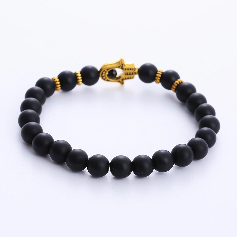 Wholesale Devil Eye Bead Copper Bracelet