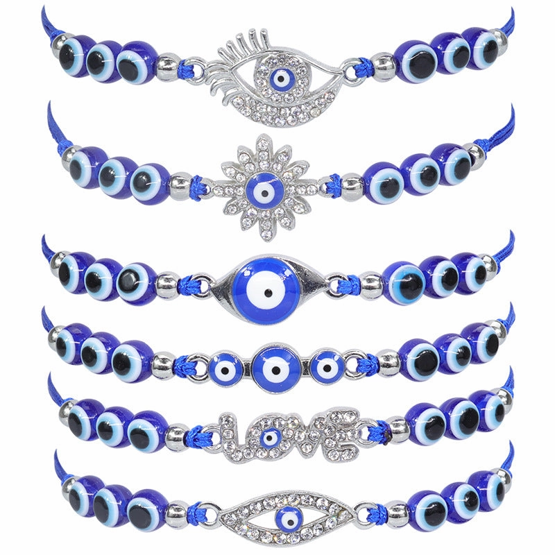 Wholesale Devil Eye Beaded Bracelet