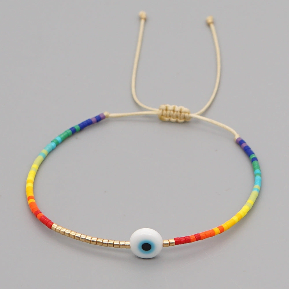Wholesale Devil Eye Beaded Bracelet