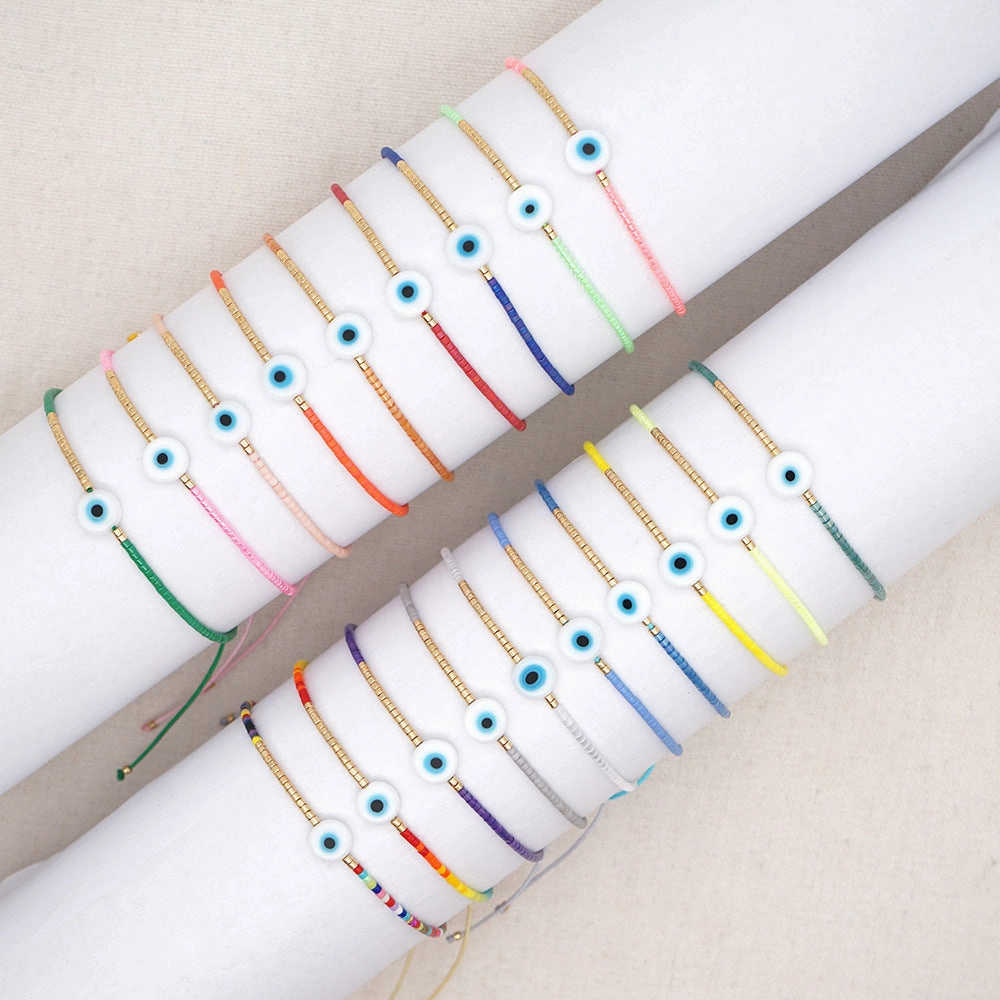 Wholesale Devil Eye Beaded Bracelet