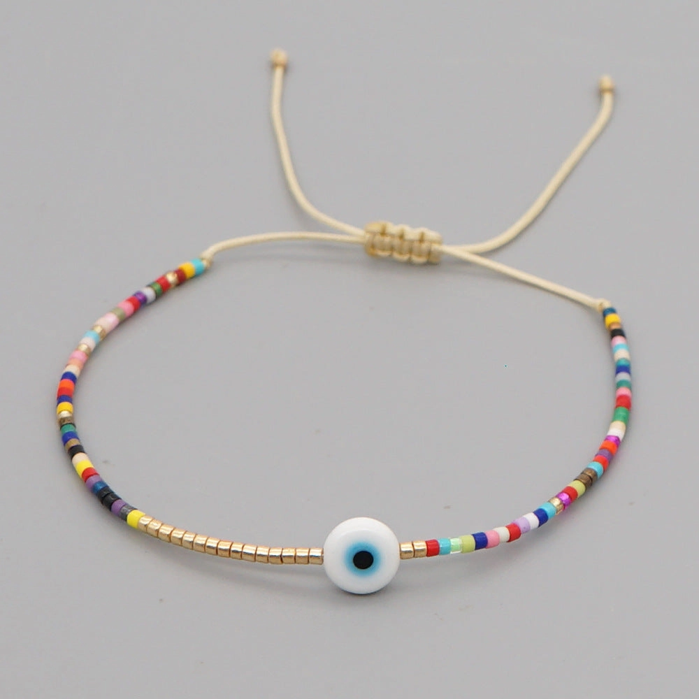 Wholesale Devil Eye Beaded Bracelet