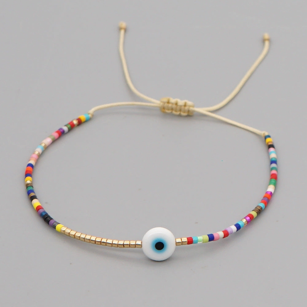 Wholesale Devil Eye Beaded Bracelet
