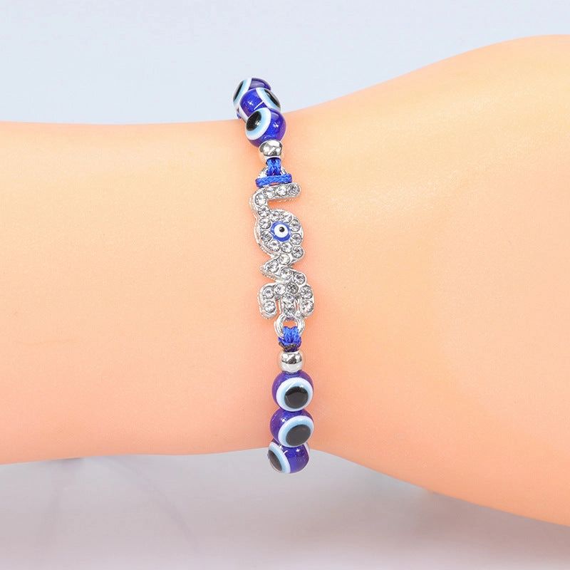 Wholesale Devil Eye Beaded Bracelet