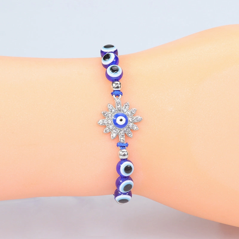 Wholesale Devil Eye Beaded Bracelet