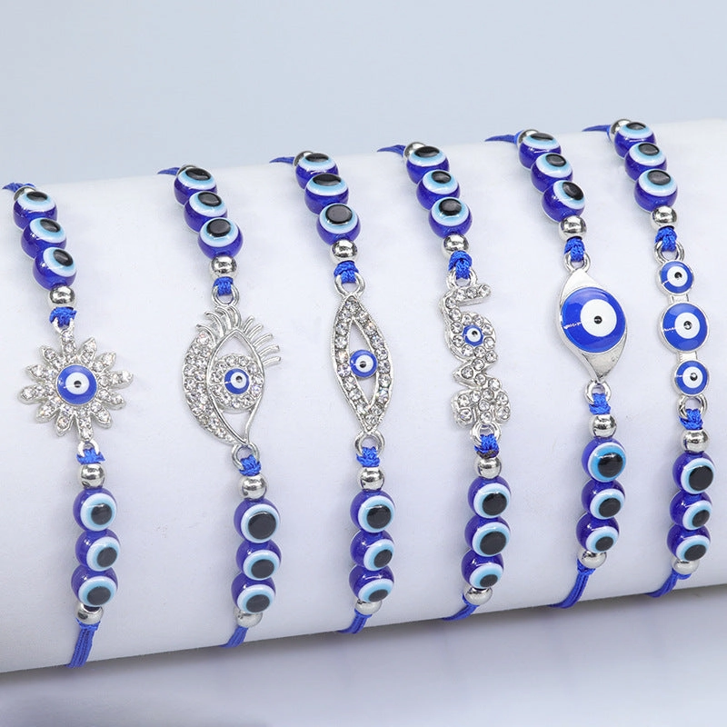 Wholesale Devil Eye Beaded Bracelet