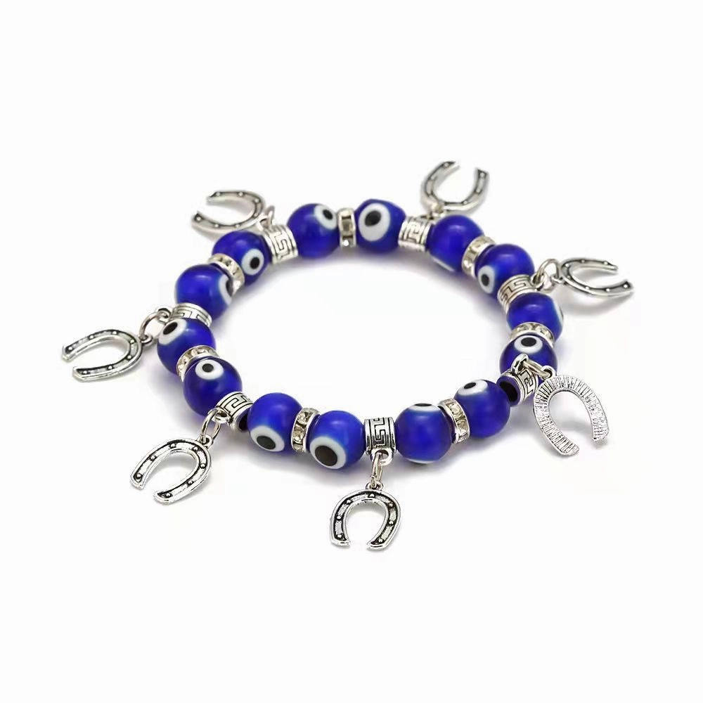 Wholesale Devil Eye Crystal Beads Bracelet