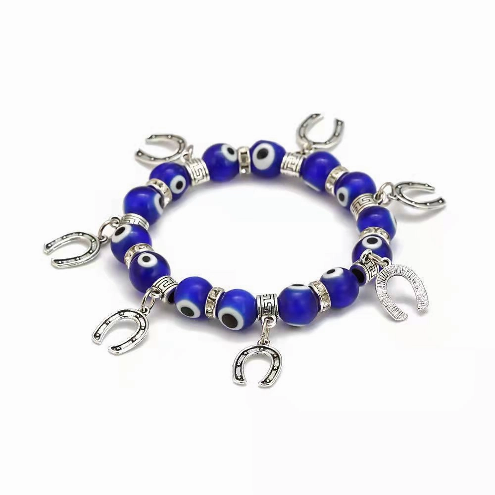 Wholesale Devil Eye Crystal Beads Bracelet