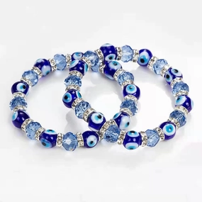 Wholesale Devil Eye Crystal Beads Bracelet