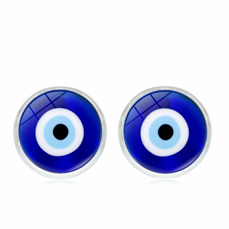 Wholesale Devil Eye Metal Earrings