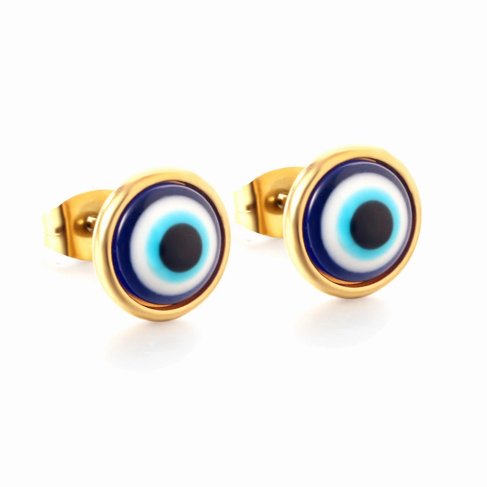 Wholesale Devil Eye Stainless Steel Earrings