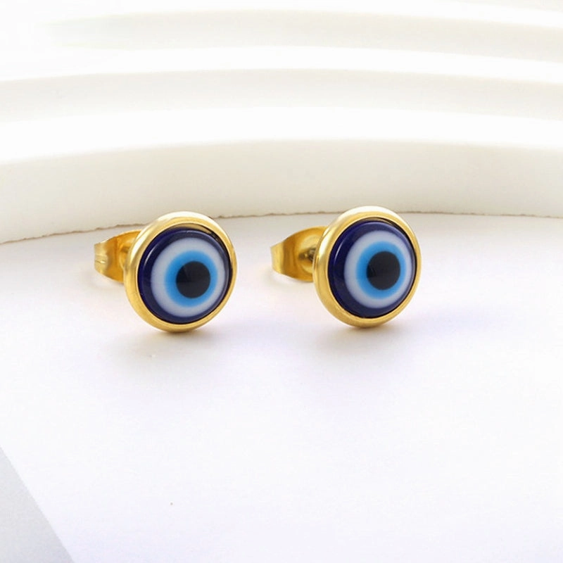 Wholesale Devil Eye Stainless Steel Earrings