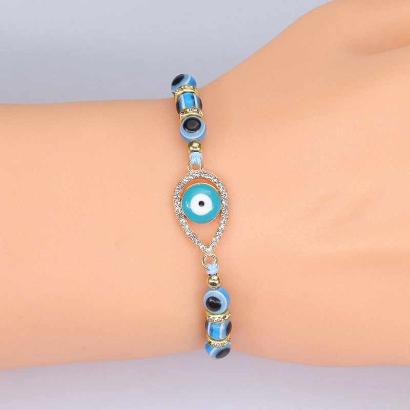 Wholesale Devil Eye Yarn Bracelet