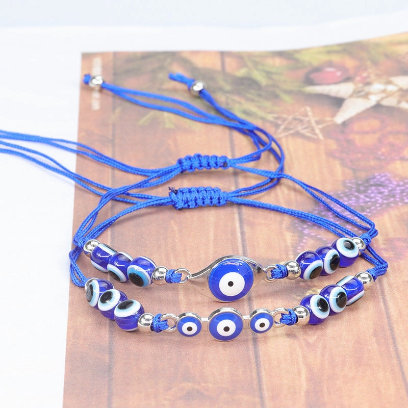 Wholesale Devil Eye Yarn Bracelet