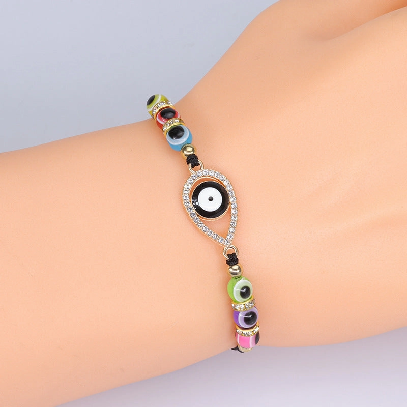 Wholesale Devil Eye Yarn Bracelet