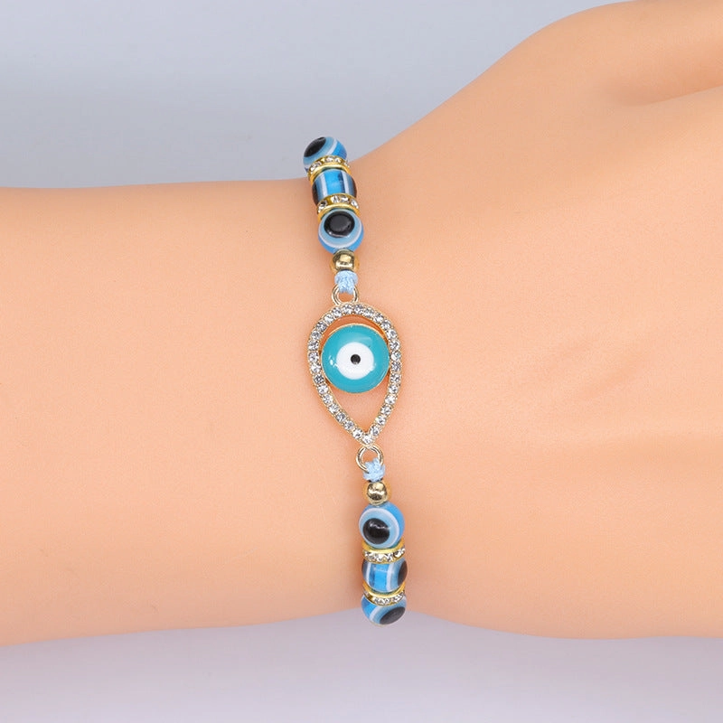 Wholesale Devil Eye Yarn Bracelet
