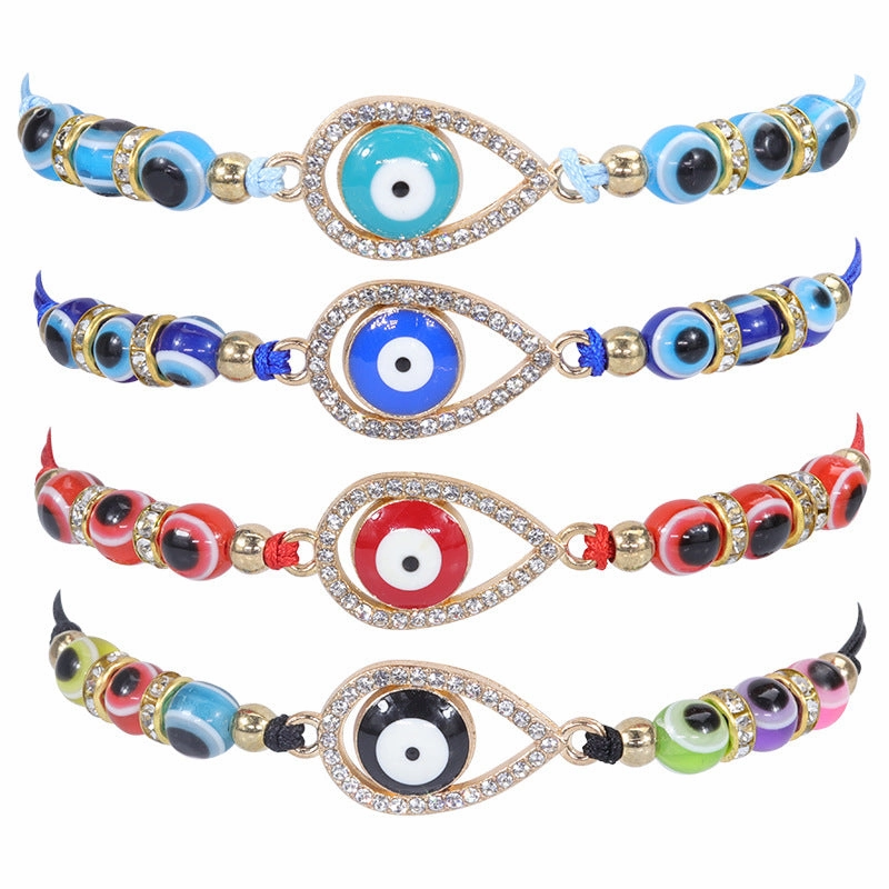 Wholesale Devil Eye Yarn Bracelet