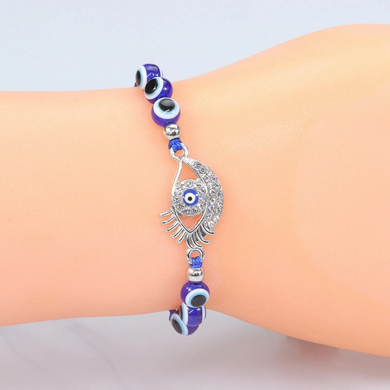 Wholesale Devil Eye Yarn Bracelet
